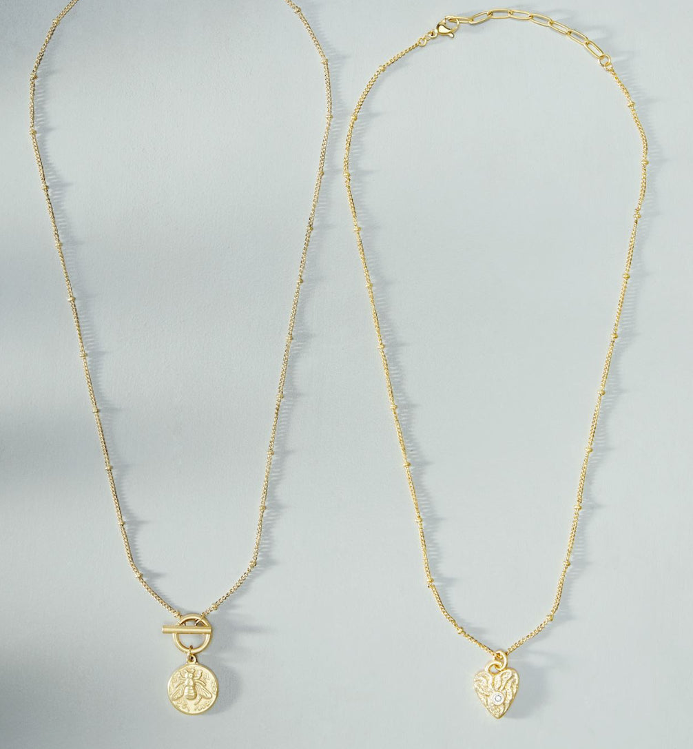 18k Gold Plated Elena Necklace