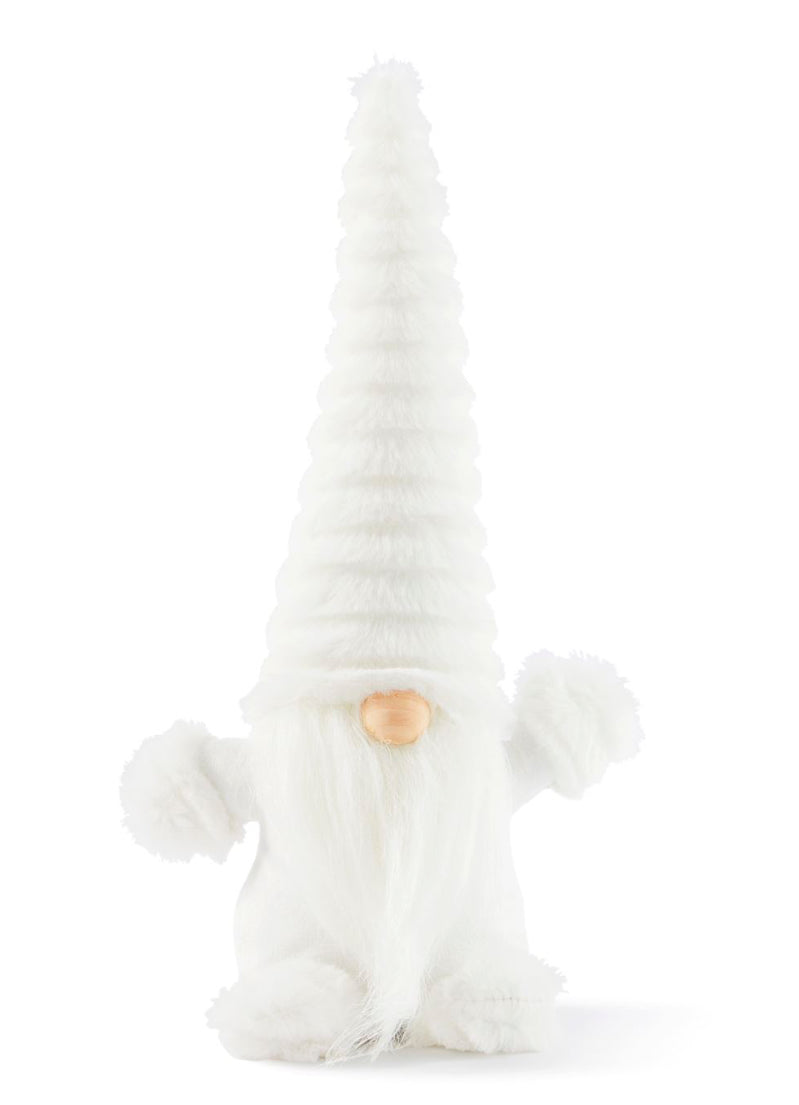 Small White Plush Gnome