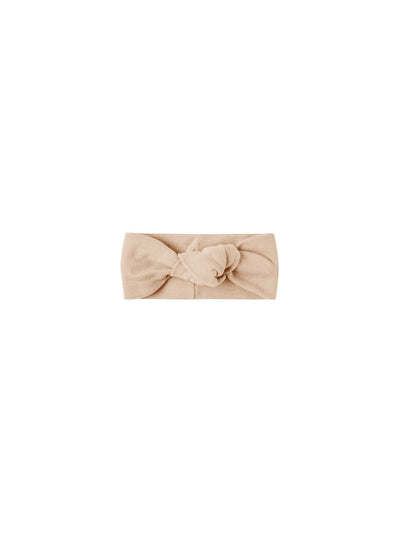 Quincy Mae Knotted Headband-Shell