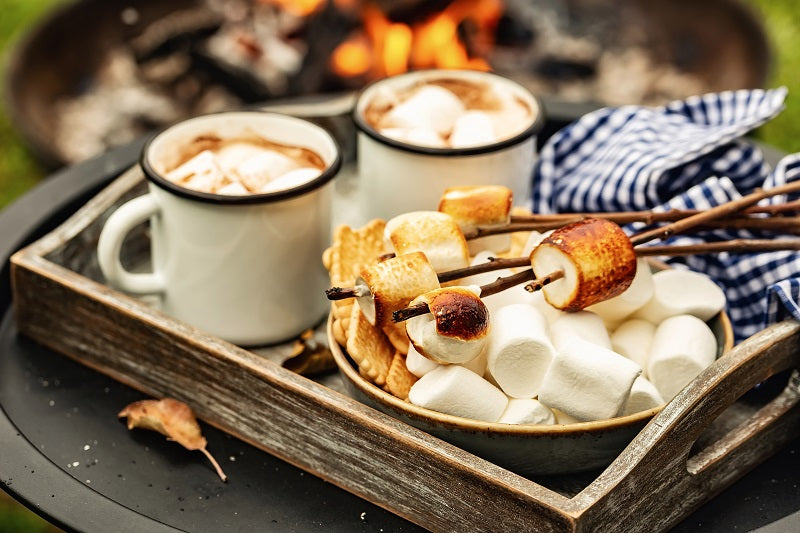 Campfire S’Mores Cocoa w/Marshmallows