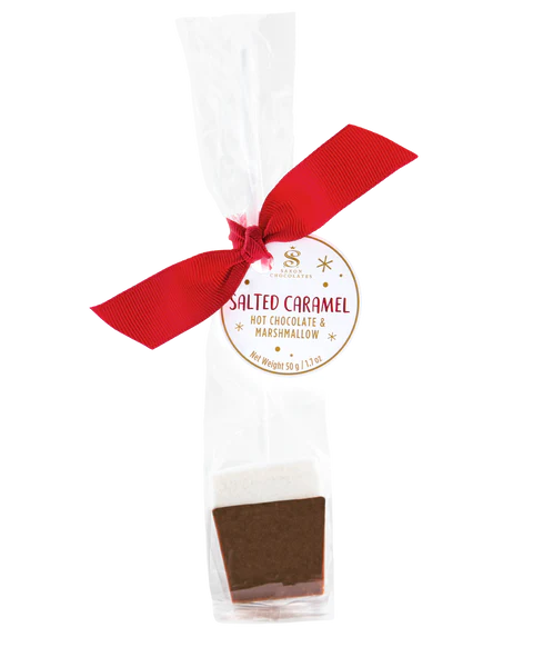 Saxon Salted Caramel Hot Chocolate Marshmallow Stir Stick