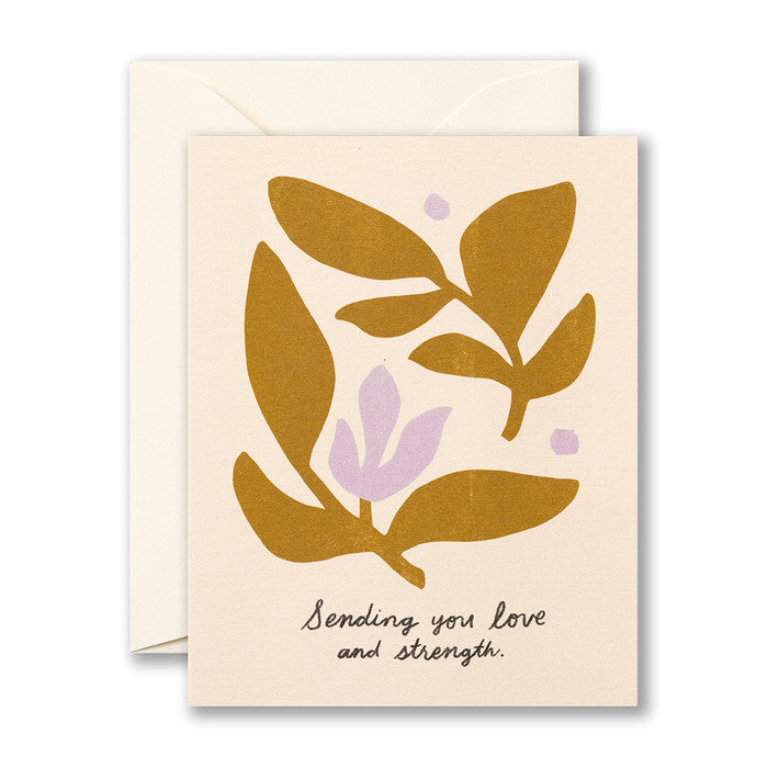 Sending Love + Strength Get Well Card