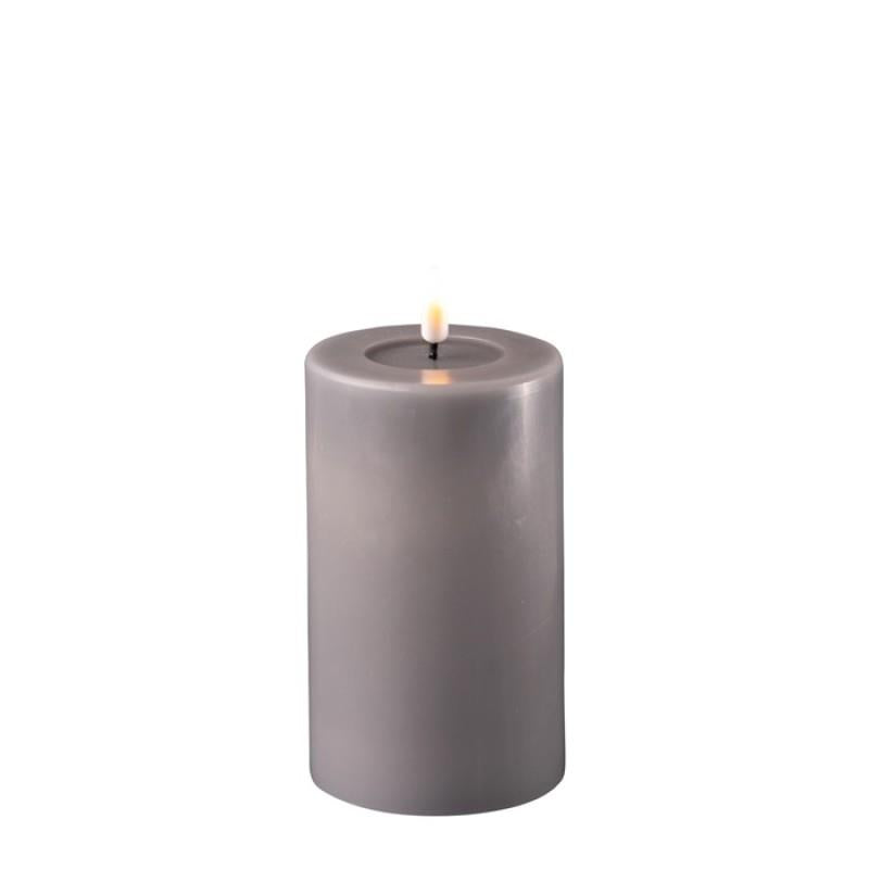Grey Deluxe LED Candle 3x5”