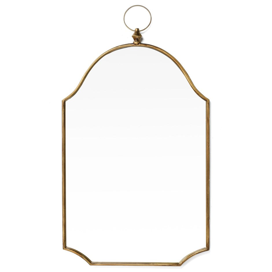 Victorian Antique Bronze Mirror