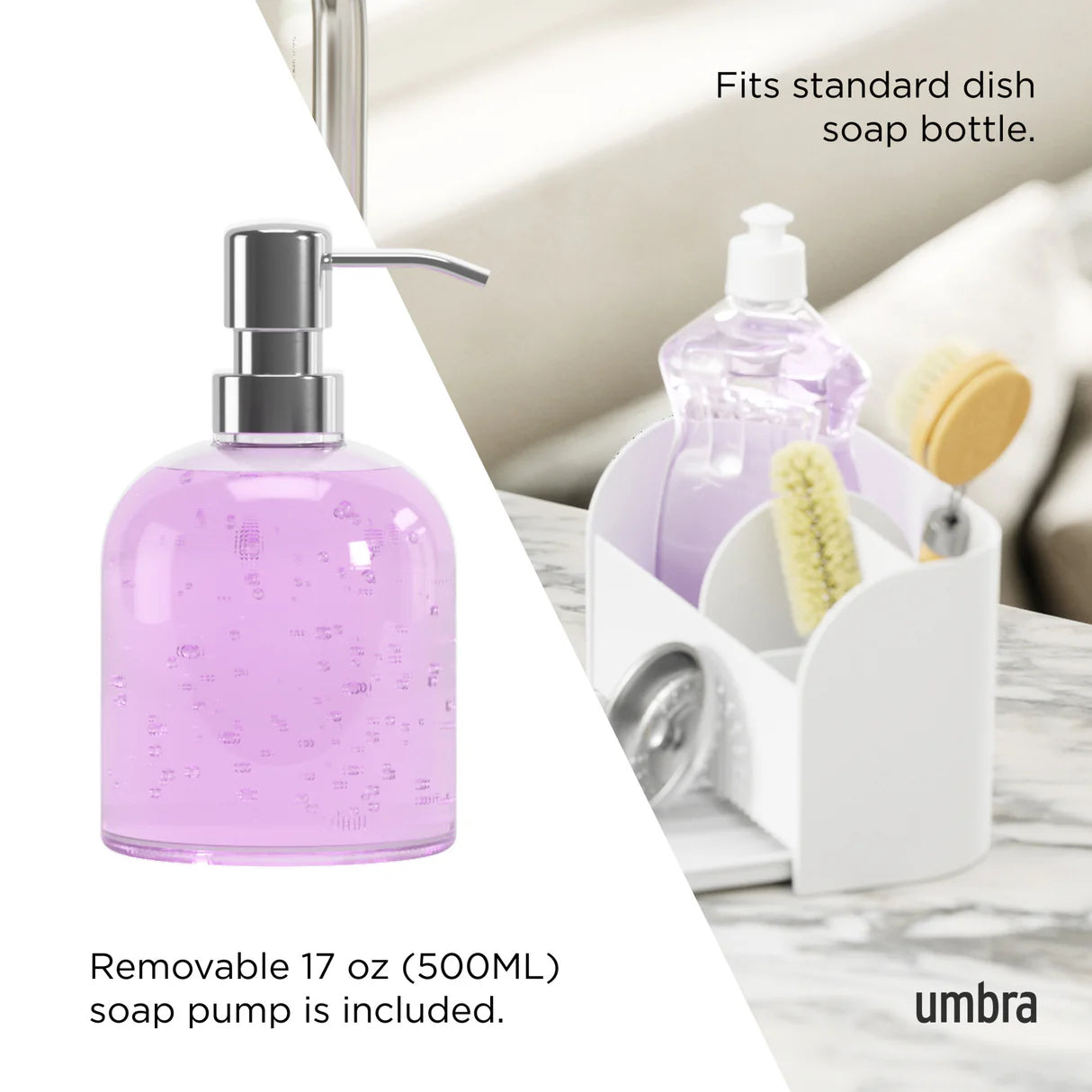 Umbra Sling Sink Caddy w/Pump