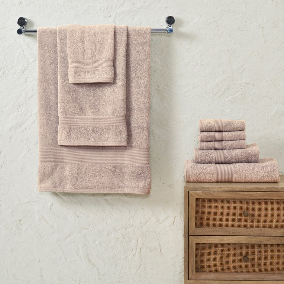 Camelot 8 Piece Towel Set-Taupe