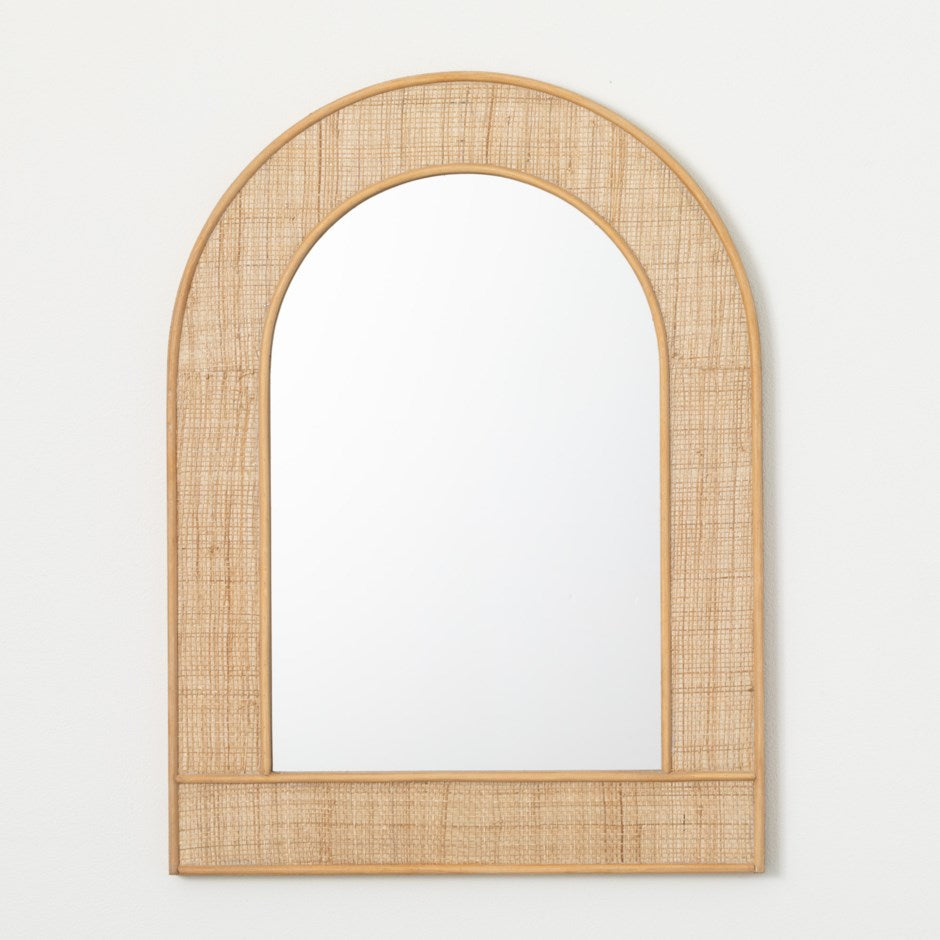 Woven Arch Mirror