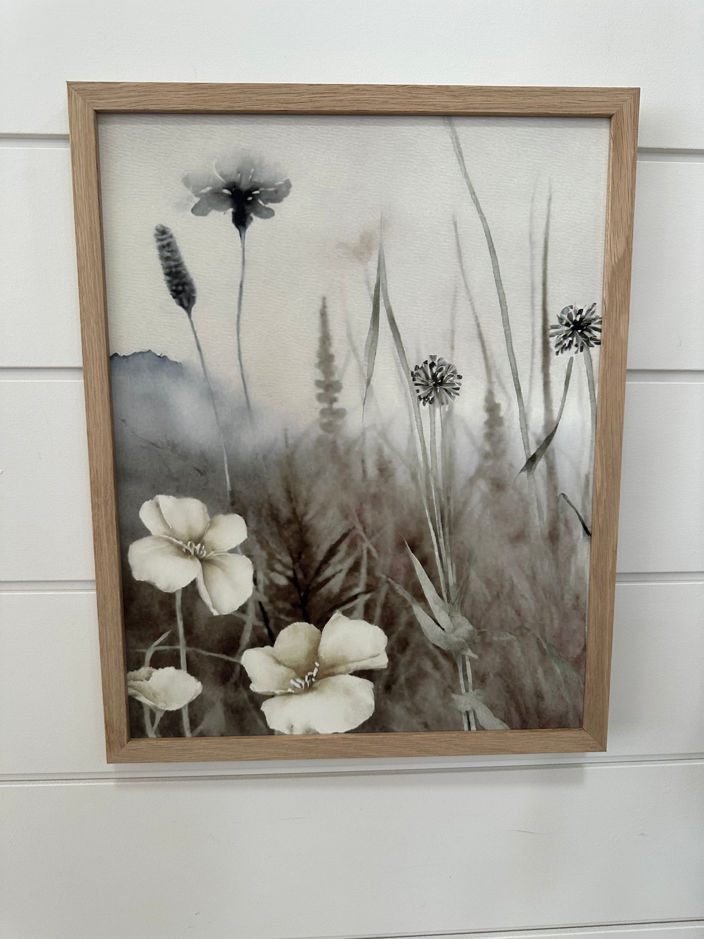 Spring Fields Framed Vintage Art Print