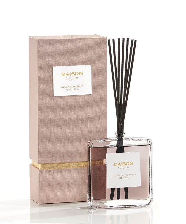 Scented Reed Diffuser-Suit + Tie