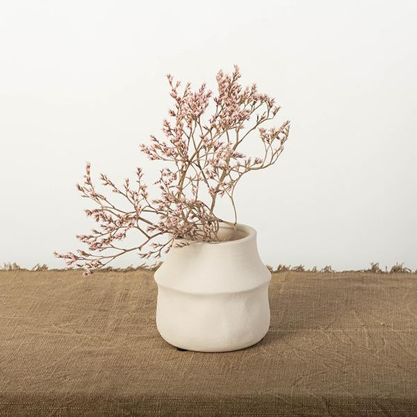Natural Ceramic Textured Pot