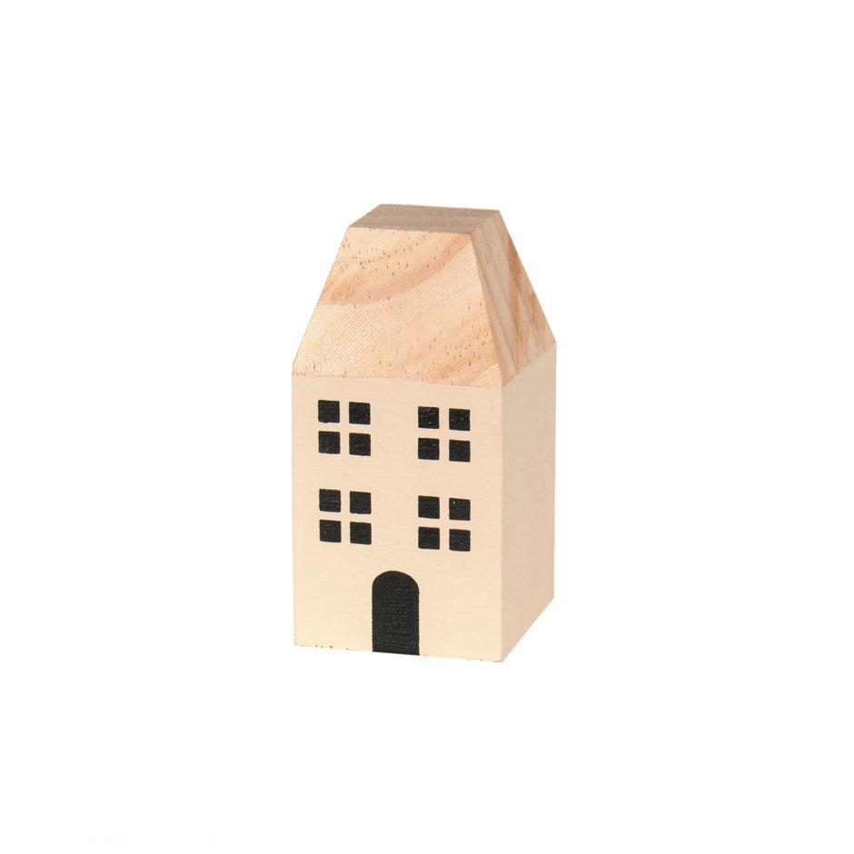 Mini Natural Wood House 3.5”