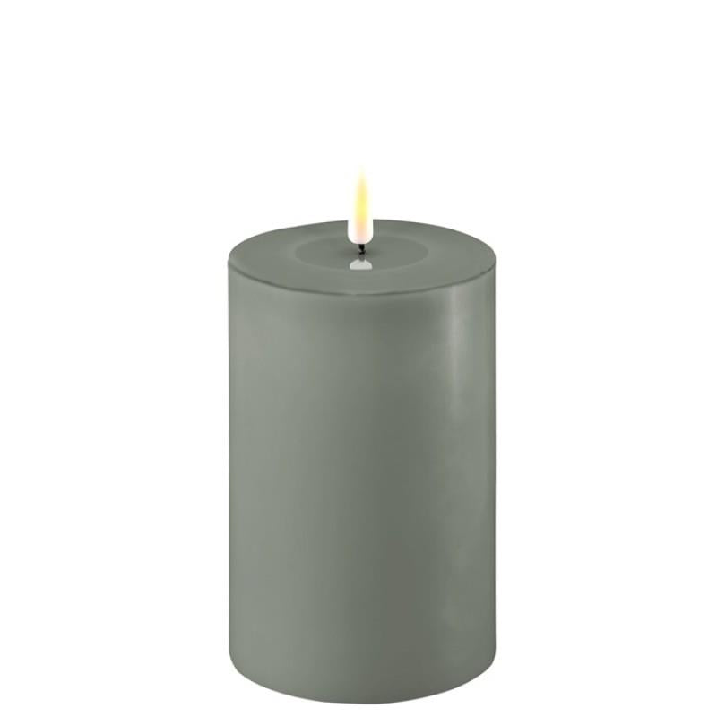 Salvie Green Deluxe LED Candle 4x6”