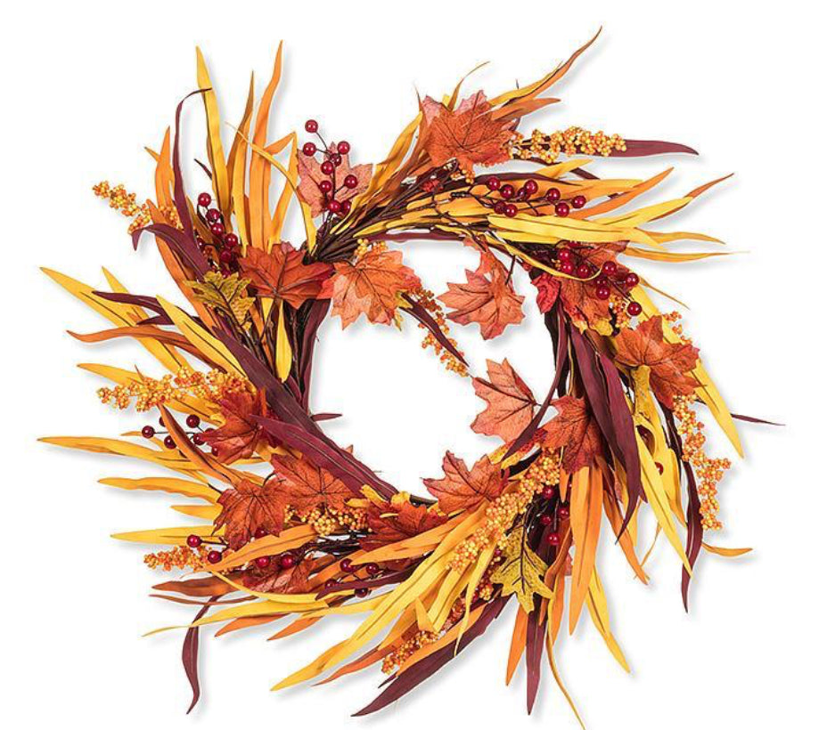 Fall Foliage Wreath