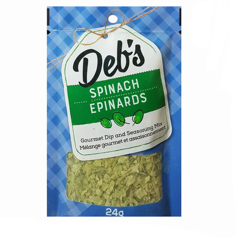 Deb’s Spinach Gourmet Dip + Seasoning Mix