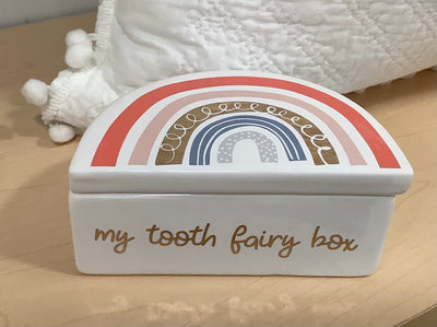 Ceramic Tooth Fairy Box