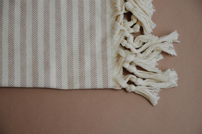 Hand Towel-Willow Stripe