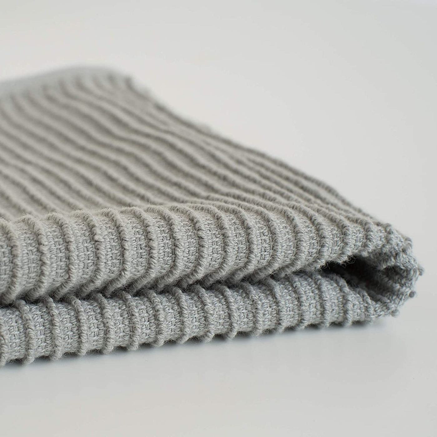 Ripple Dishcloth Set/2 London Gray