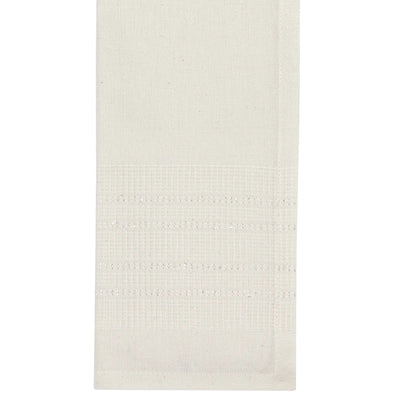 Woven Cloth Napkin Set/4 Estela White