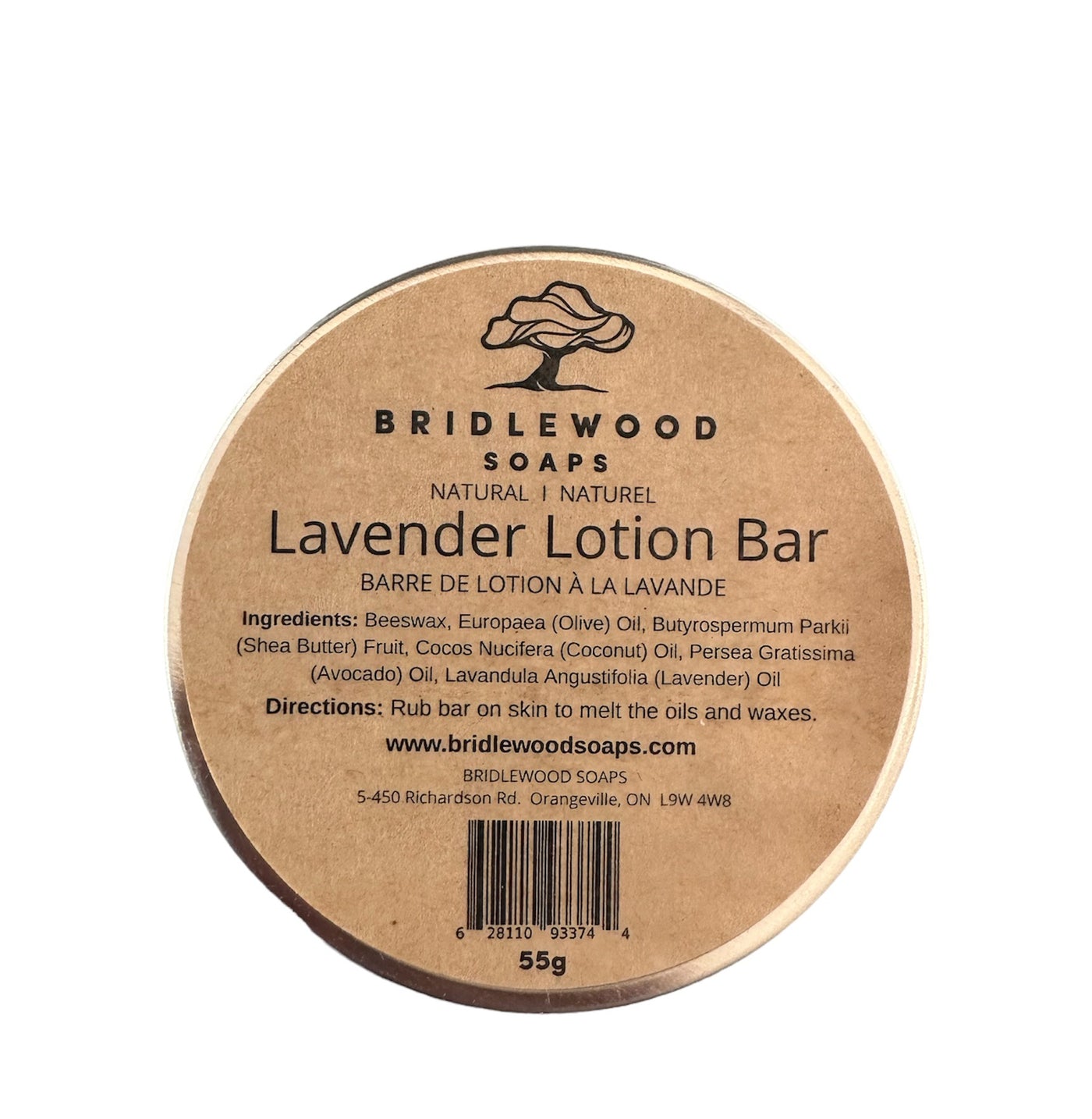 Lavender Lotion Bar