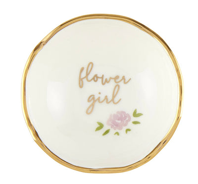 Flower Girl Jewelry Dish