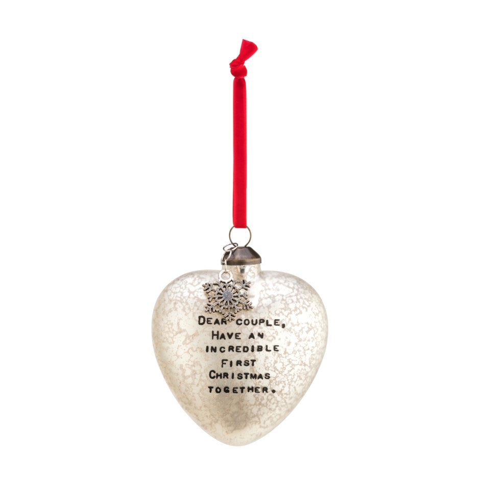 Couple First Christmas Ornament
