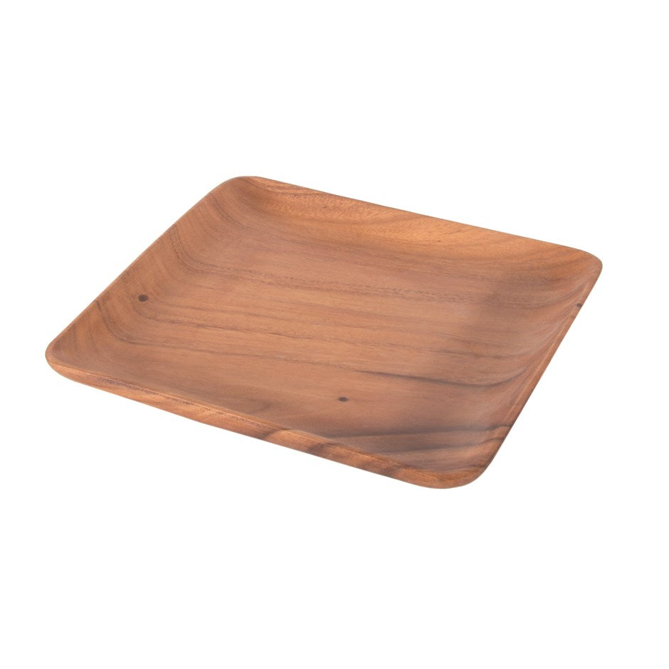 Acacia Square Wood Plate
