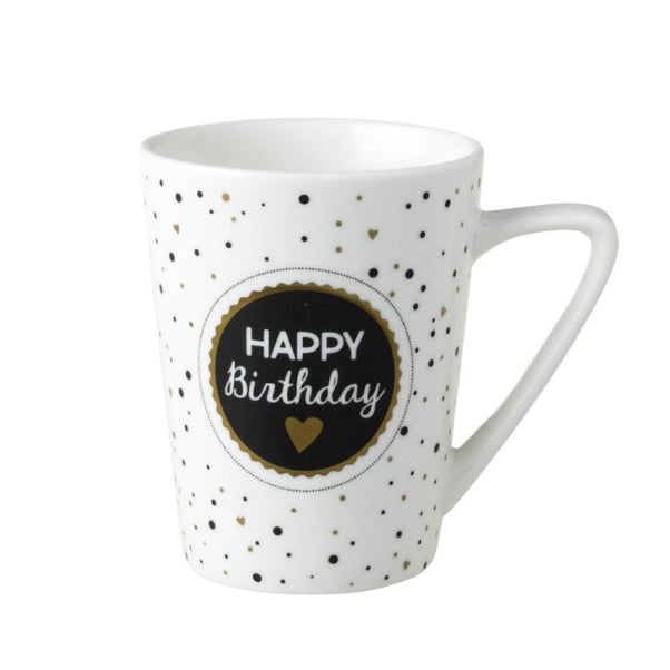 Happy Birthday Mug White