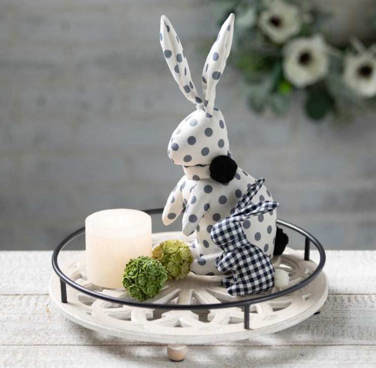 Mini Pattern Cloth Bunny